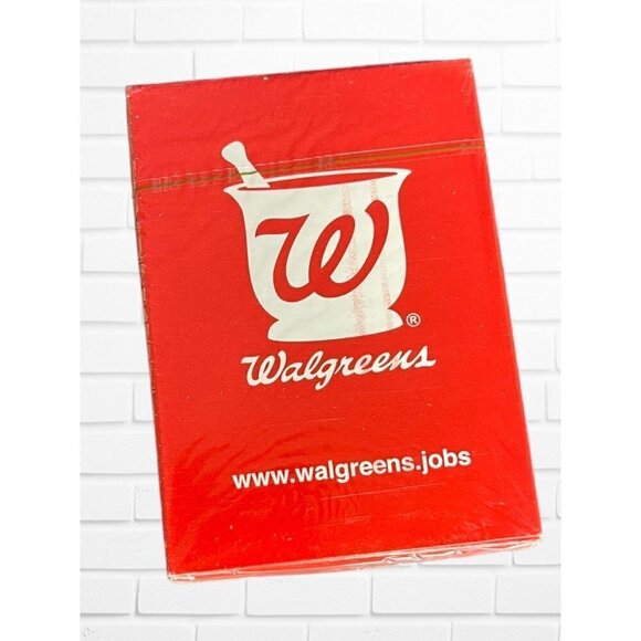 Walgreens Deck of Cards Advertising Promotional Playing Cards Sealed - Picture 1 of 4